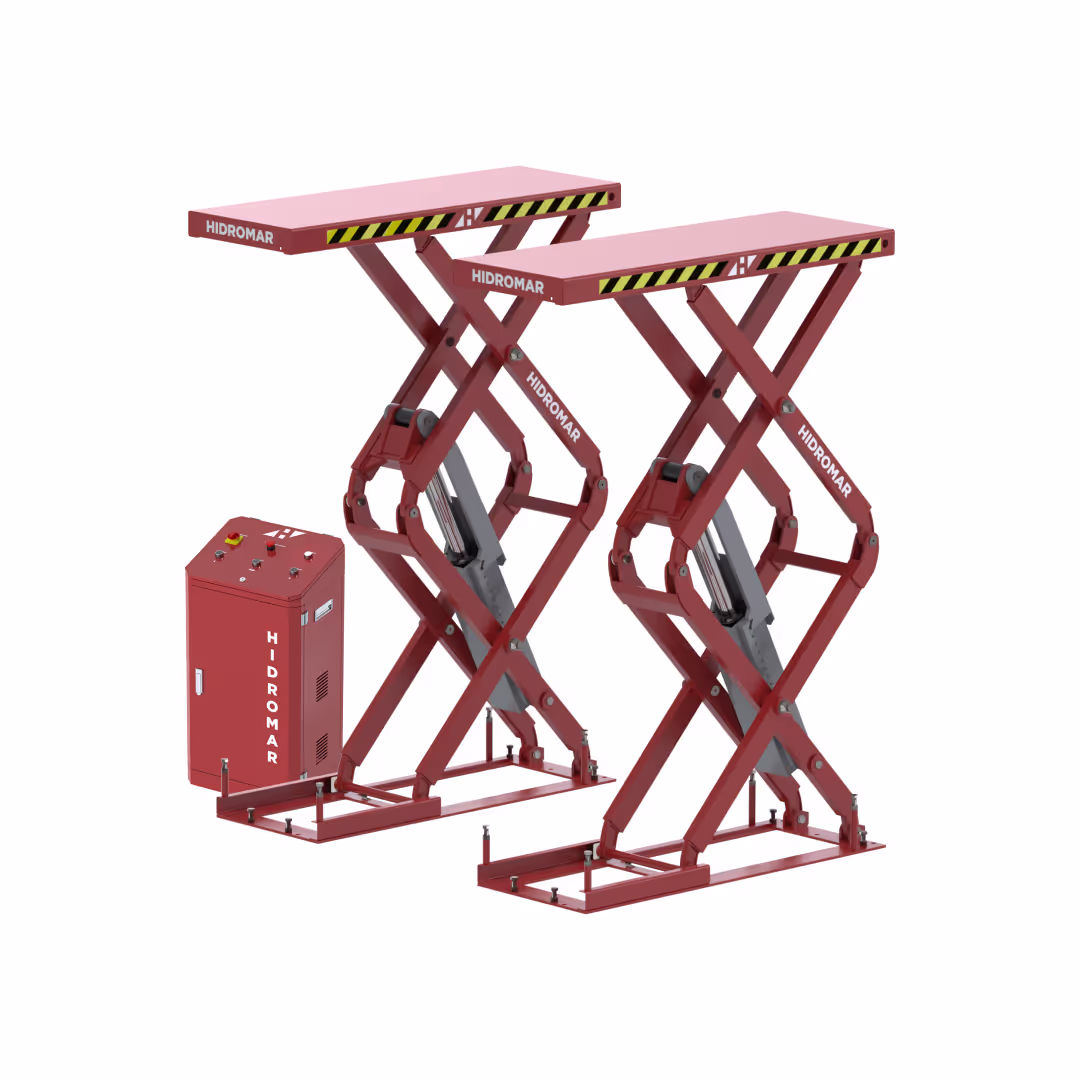 Elevador Pantográfico HPAN 3.0 Embutido Hidromar