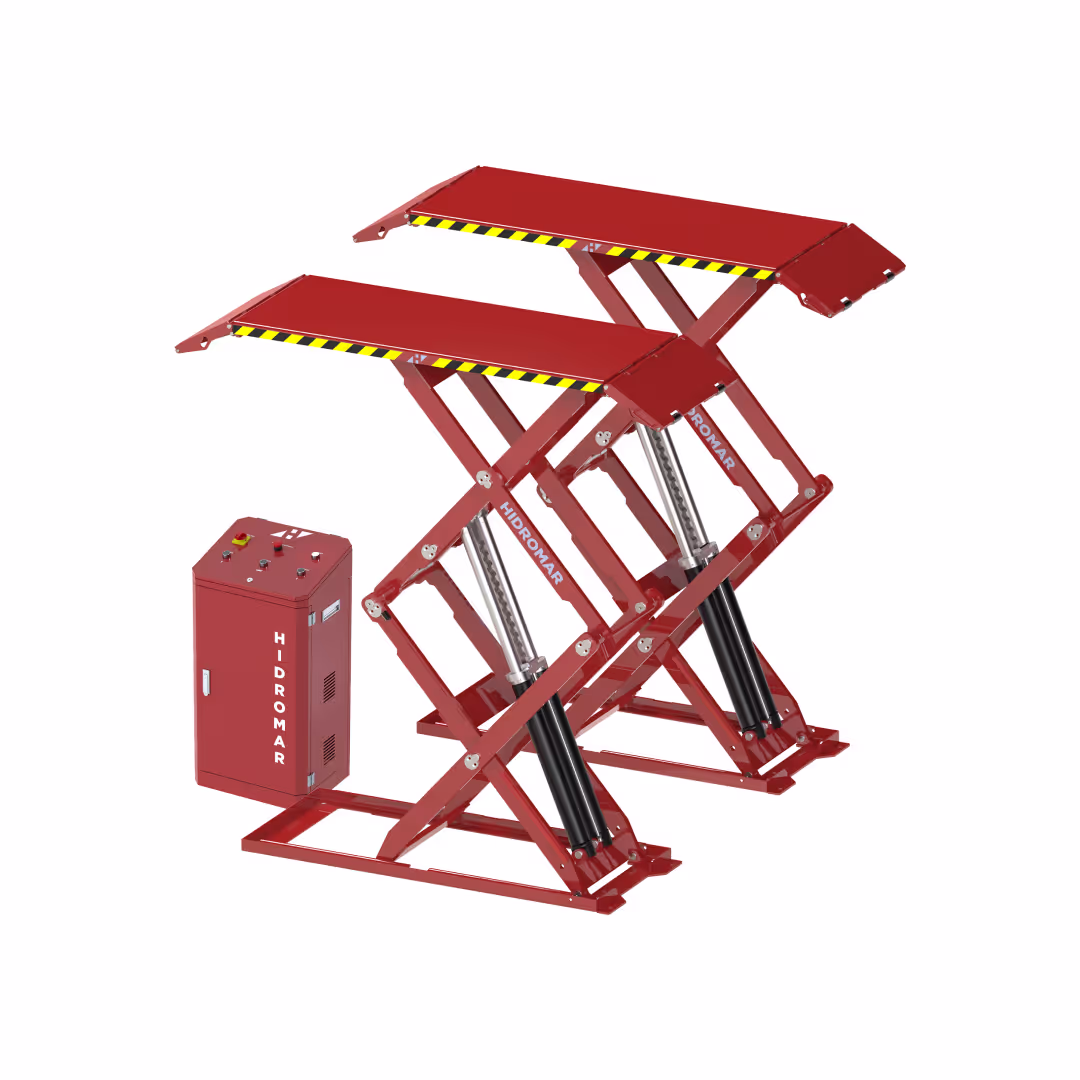 Elevador Pantográfico HPAN 3.0 Sobre Piso Hidromar